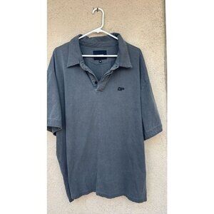 Daniel Patrick Shirt Men's 2XL Dark Grey Polo New Designer